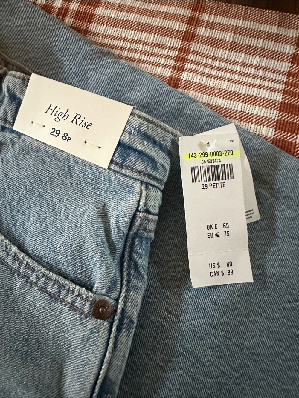 Abercrombie & Fitch High Rise Light Blue Women’s Jeans